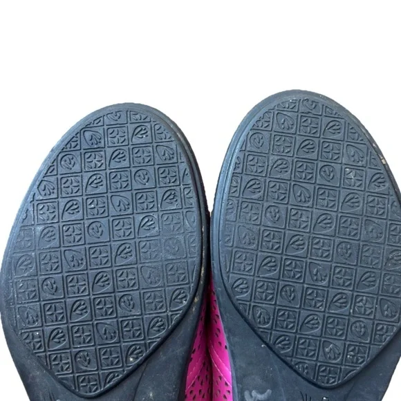 Dansko Neely Perforated Pink Leather Ballet Flats Women’s Size 37 6.5-7 Comfort - Picture 4 of 5